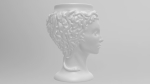 Medusa Gorgon vase 3d print model