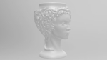Medusa Gorgon vase 3d print model