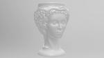 Medusa Gorgon vase 3d print model