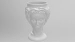 Medusa Gorgon vase 3d print model