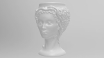 Medusa Gorgon vase 3d print model