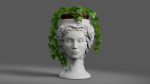 Medusa Gorgon vase 3d print model