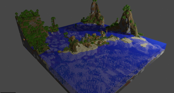 Minecraft Sea Village