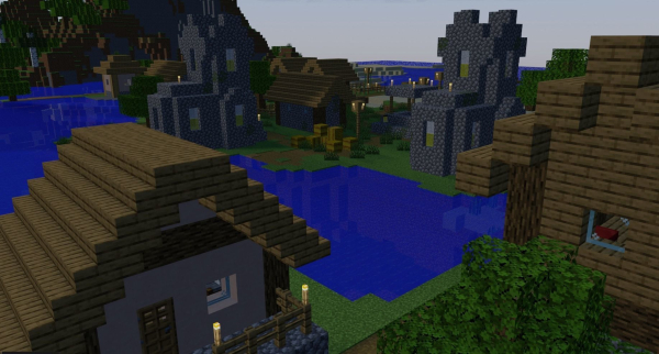 Minecraft Sea Village