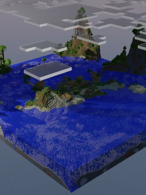 Minecraft Sea Village