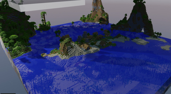 Minecraft Sea Village