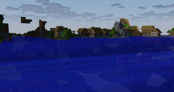 Minecraft Sea Village
