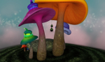 mistical Mushroom Rock