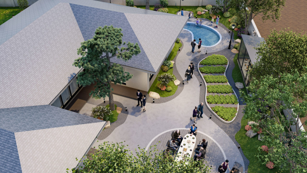 Modern Japanese Garden
