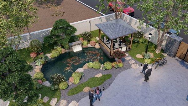 Modern Japanese Garden