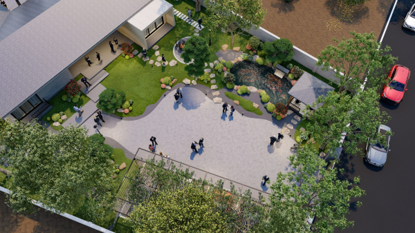 Modern Japanese Garden