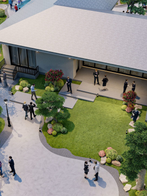 Modern Japanese Garden