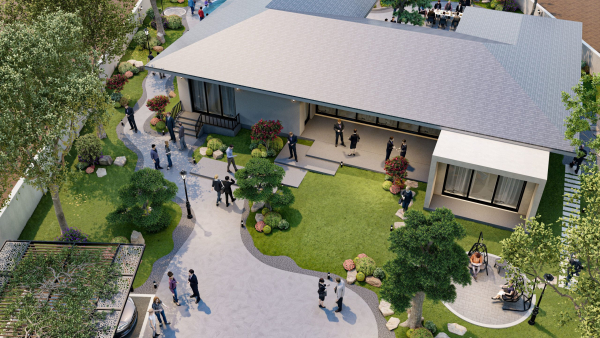 Modern Japanese Garden