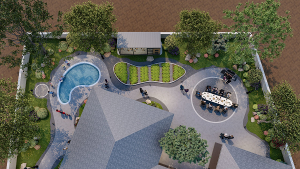 Modern Japanese Garden