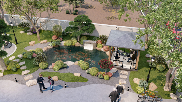 Modern Japanese Garden