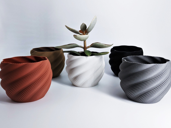 Modern PLANT POT Diluvian for succult planters to big pots