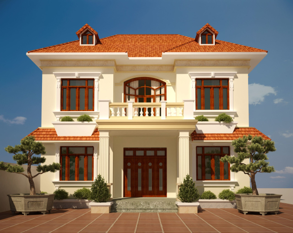 Modern Villa Detail 3D model