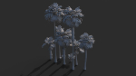 Modular Mexican Fan Palm Tree - Washingtonia Robusta