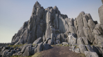 Modular Realistic Looking Cliffs and Rocks UE