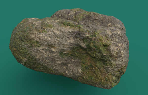 Mossy Rock 3 PBR