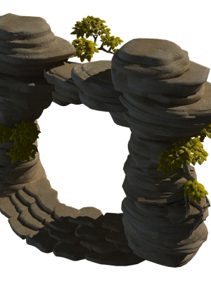Mount cliff - door plant