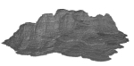 Mountain rock formation