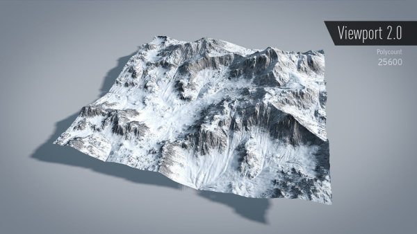 Mountain Summer and Winter Textures