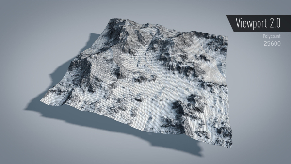 Mountain Summer and Winter Textures
