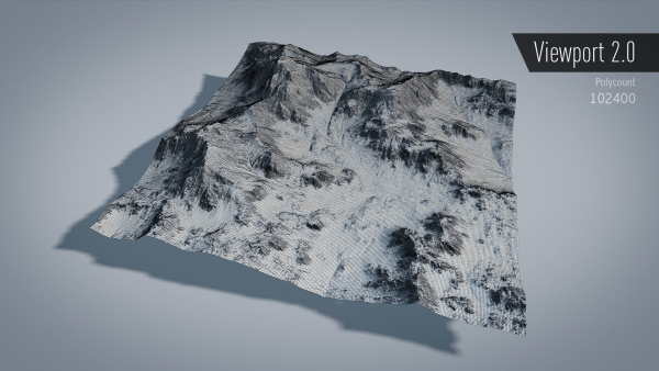 Mountain Summer and Winter Textures
