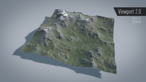 Mountain Summer and Winter Textures