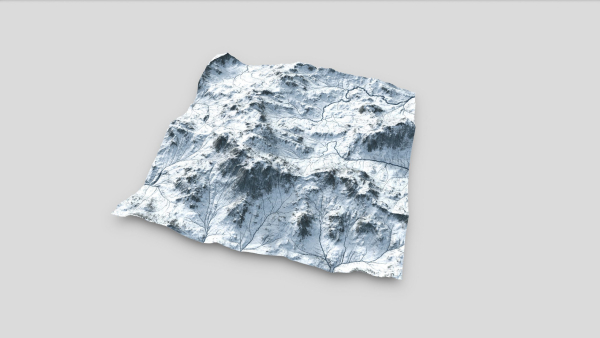 Mountain Summer and Winter Textures