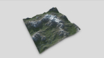 Mountain Summer and Winter Textures