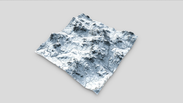 Mountain Summer and Winter Textures