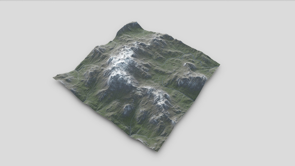 Mountain Summer and Winter Textures