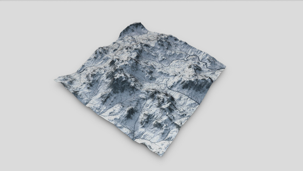 Mountain Summer and Winter Textures