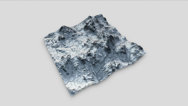 Mountain Summer and Winter Textures