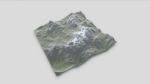 Mountain Summer and Winter Textures
