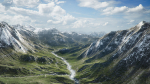 Mountain Summer and Winter Textures