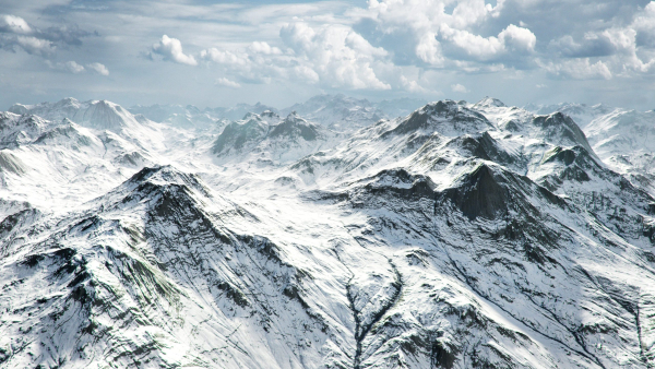 Mountain Summer and Winter Textures