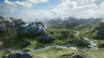 Mountain Summer and Winter Textures