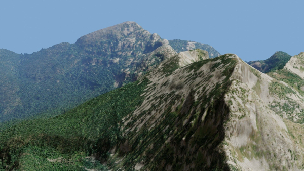 Mountain Valley Landscape