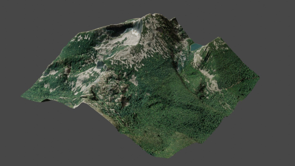 Mountain Valley Landscape