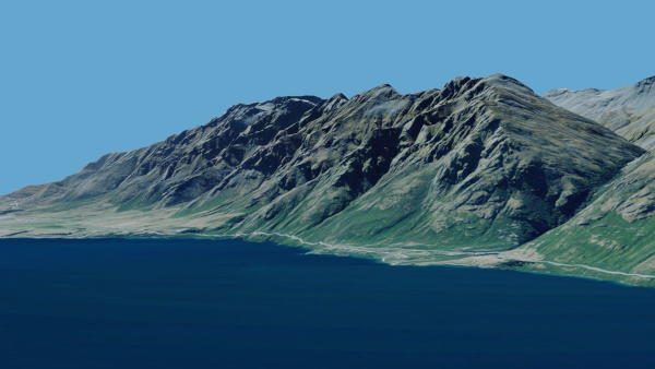 Mountains Valley Range - Queenstown New Zealand