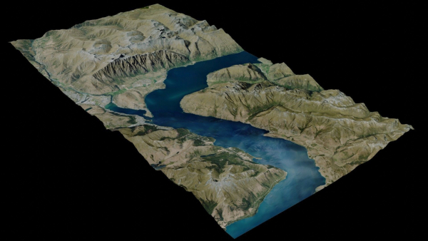 Mountains Valley Range - Queenstown New Zealand