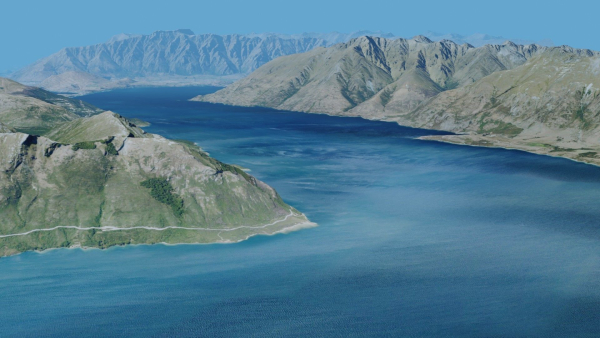 Mountains Valley Range - Queenstown New Zealand
