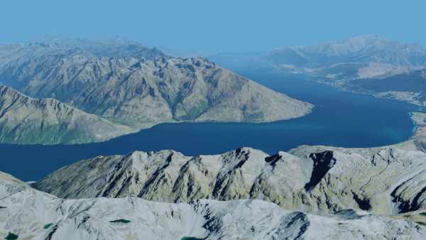 Mountains Valley Range - Queenstown New Zealand