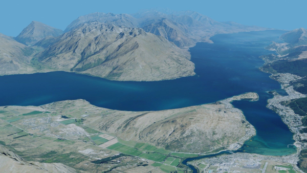 Mountains Valley Range - Queenstown New Zealand