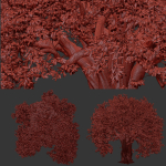 Mysterious tree vol 251-Blender
