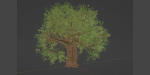 Mysterious tree vol 251-Blender