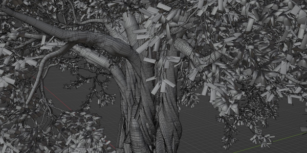 Mysterious tree vol 251-Blender